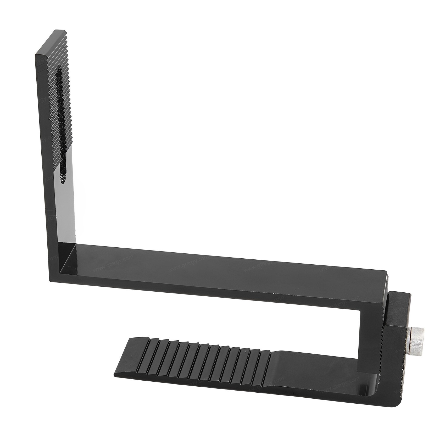Slimline Solar Panel Tile Roof Mount Hook Aluminum Black Slimline Tile Roof Hook
