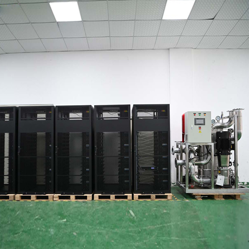 LIANLI® unidad de control del sistema de refrigeración por agua del servidor de la unidad de distribución de refrigerante del sistema de refrigeración del minero hidráulico