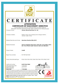 DIESEL FORKLIFT CE certificate