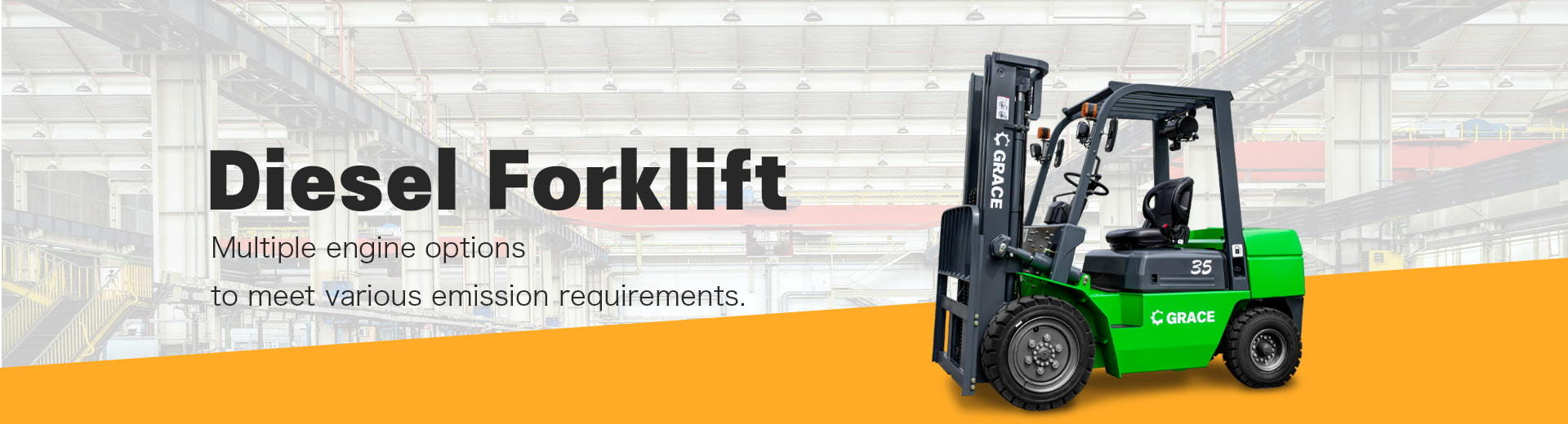 Diesel forklift