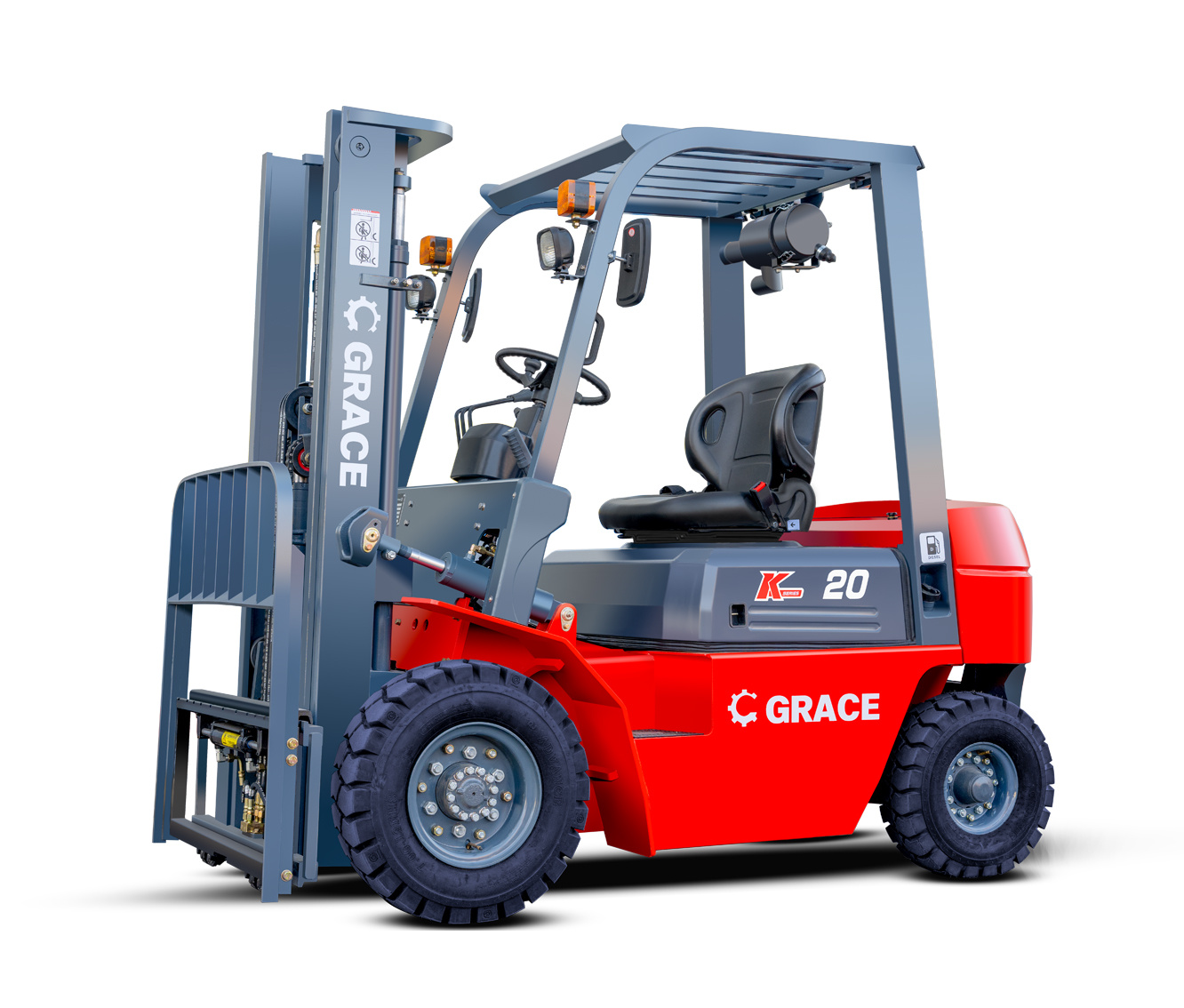 2 ton diesel forklift