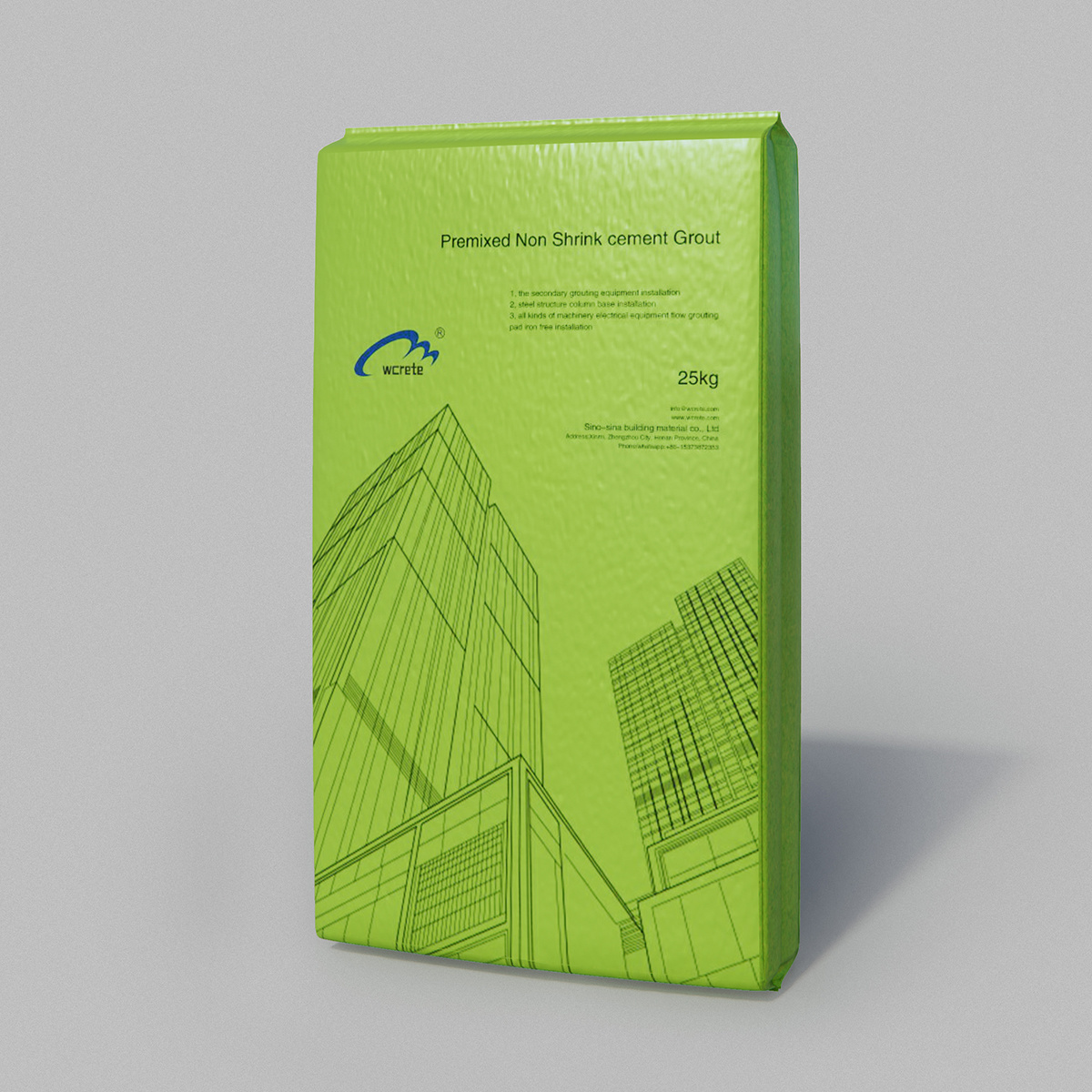 Pervious concrete binder