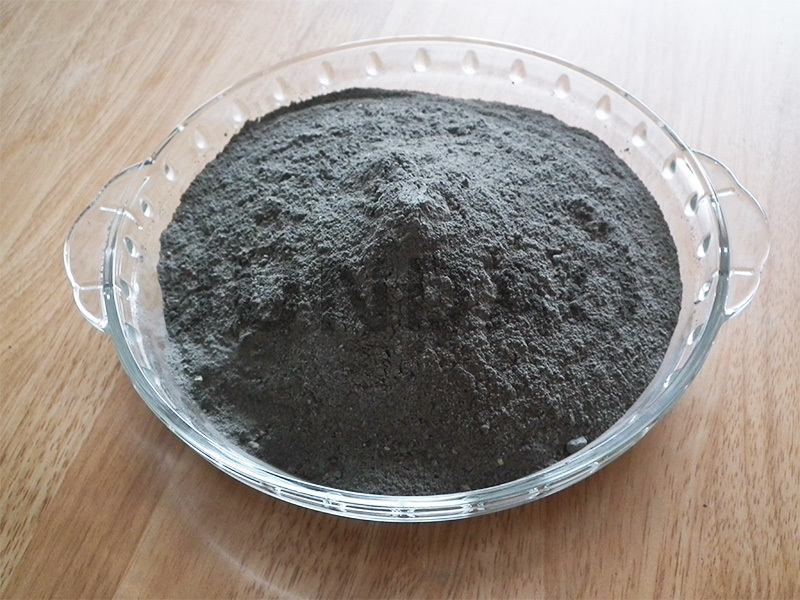 Anhydrous pressed mortar/non-water injection mix