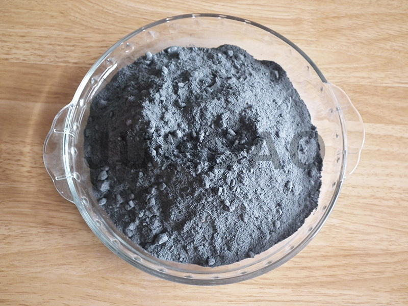 Aluminum-silicon carbide refractory ramming mass