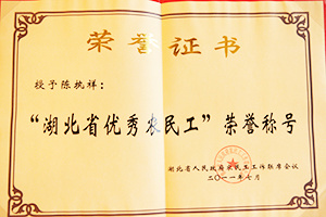 荣誉证书