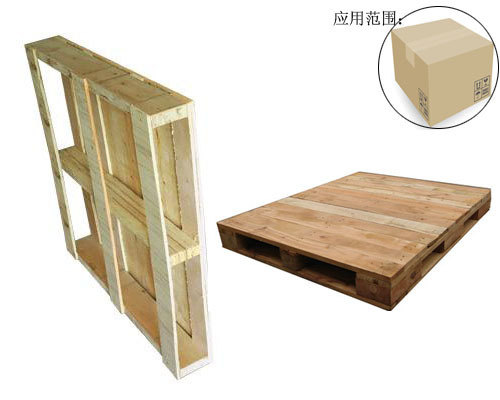Solid wood pallets