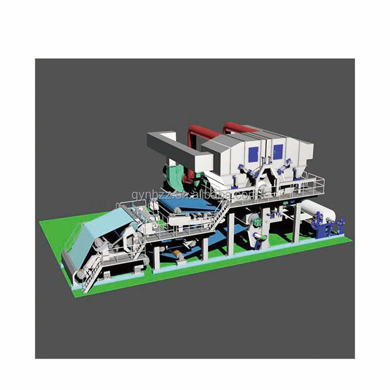 The paper machine of the Afghan customer is started.