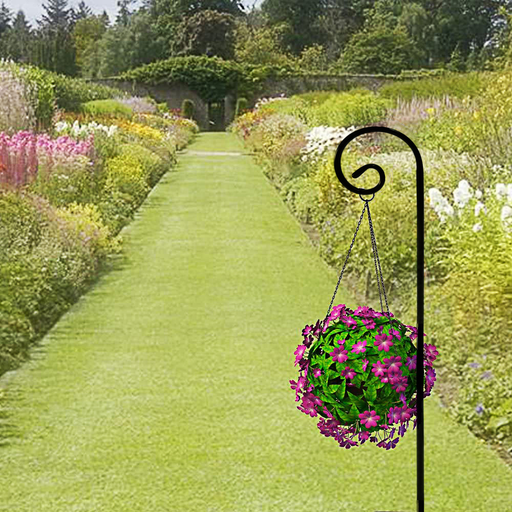 JH-Mech Black Shepherd's Hooks Garden
