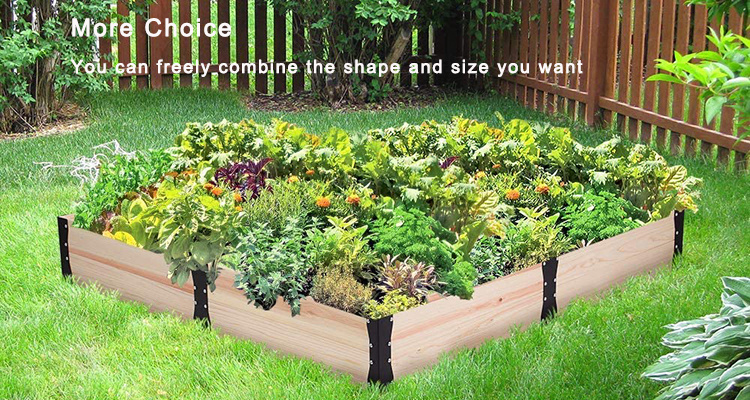 JH-Mech Decorative Raised Garden Bed Bracket