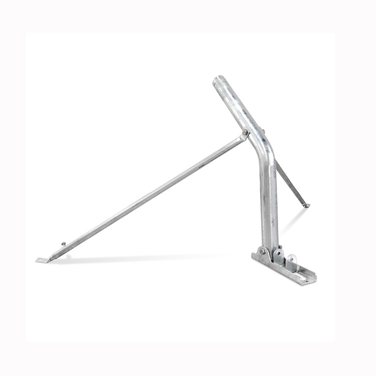 JH-Mech Stainless Steel Antenna Mounting Pole Antenna Mounting Bracket Large Adjustable Angle Water Resistant