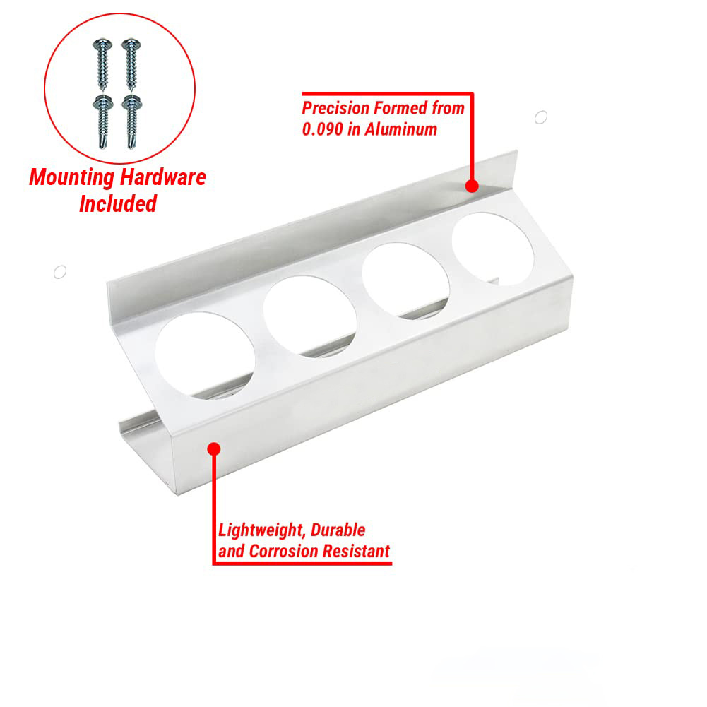 JH-Mech White Mount 4*8 Overhead Garage Storage Rack 2