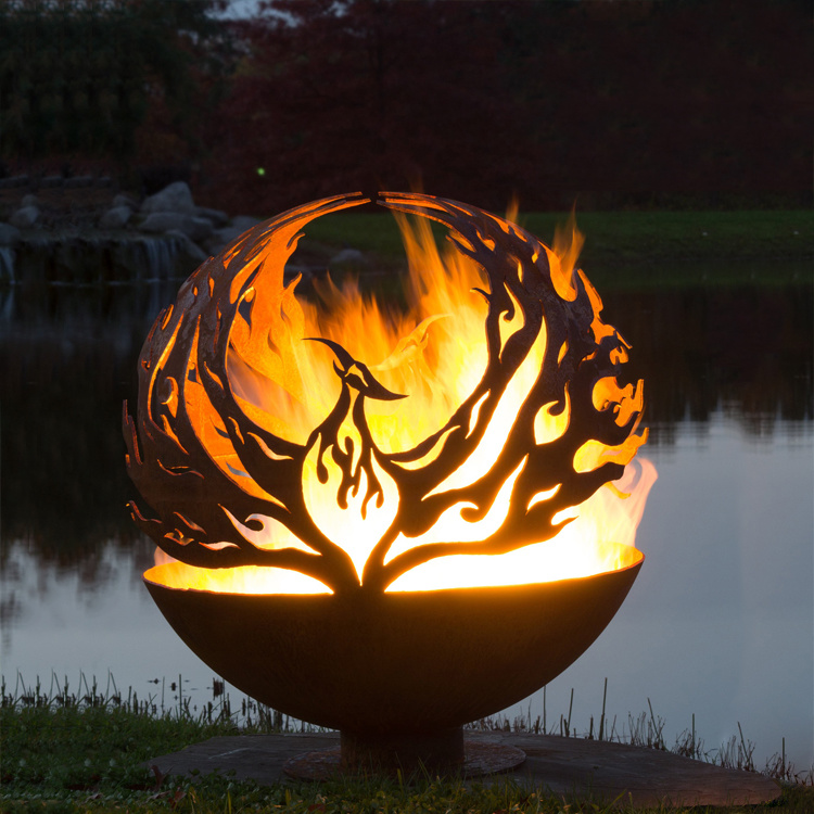 JH-Mech Phoenix Sphere Fire Pit Ball