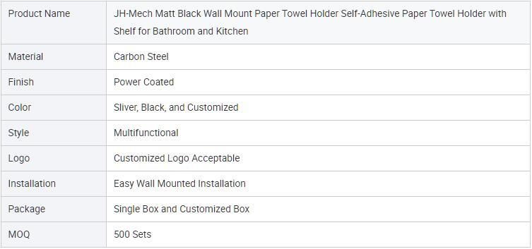 JH-Mech Wall Mount Paper Towel Holder 2