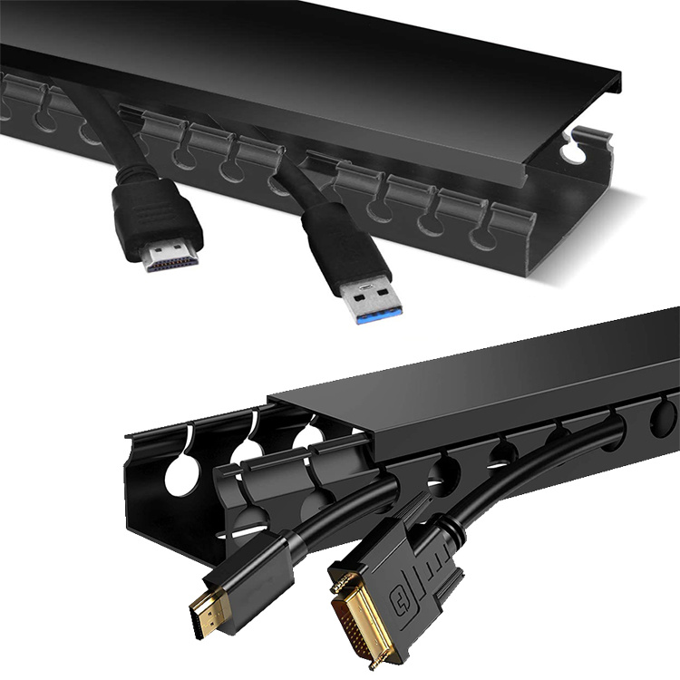 Storage Rack Under Desk Cable Management Tray Wire Cord Power