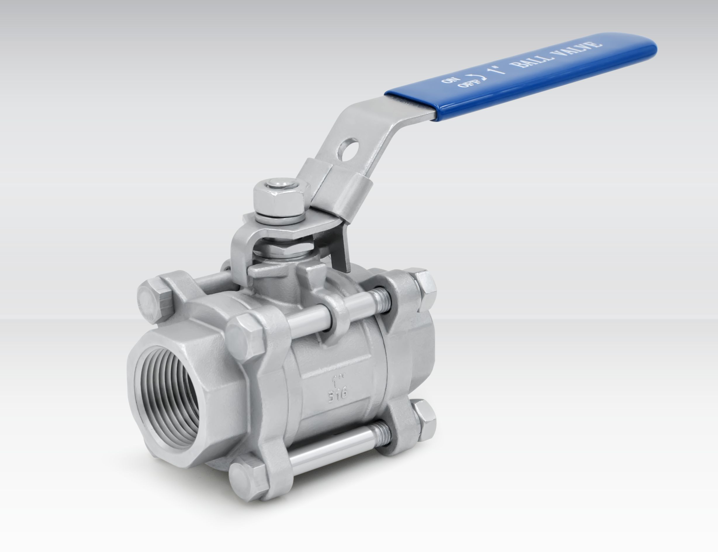 3-PC Thread Ball Valve