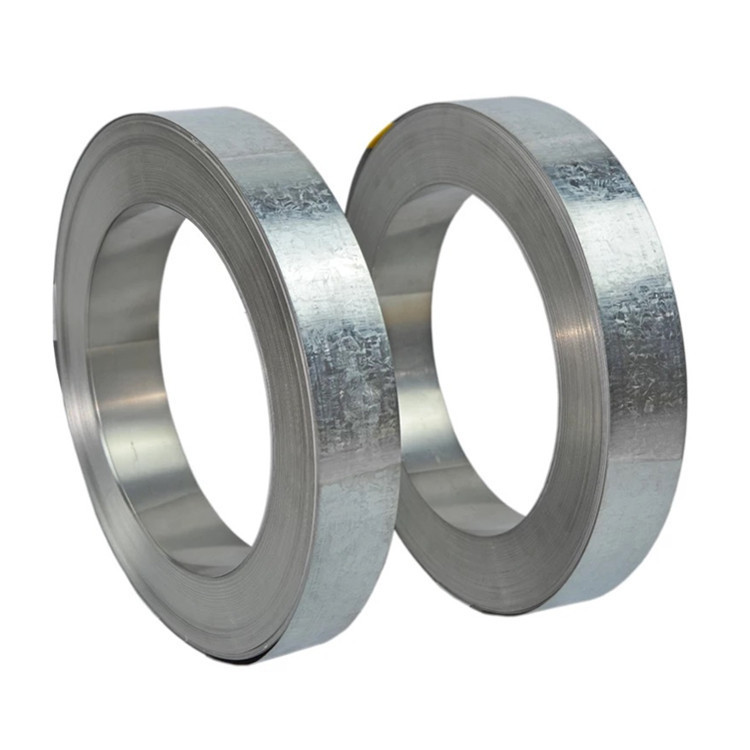 High-strength narrow galvanized strip steel