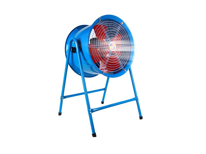 SF4-4 type mobile post type movable bottom frame axial flow fan industrial powerful exhaust fan with bracket