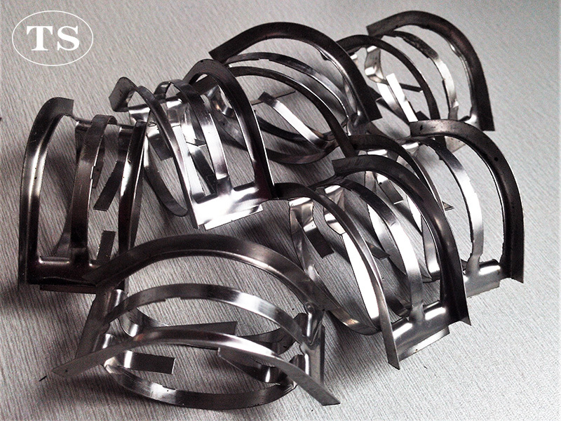 金属英特洛克斯环填料 不锈钢矩鞍环 鞍形环 金属散堆填料 