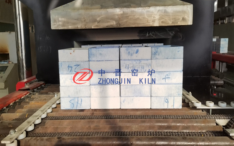 Natural gas zinc oxide products roller kiln