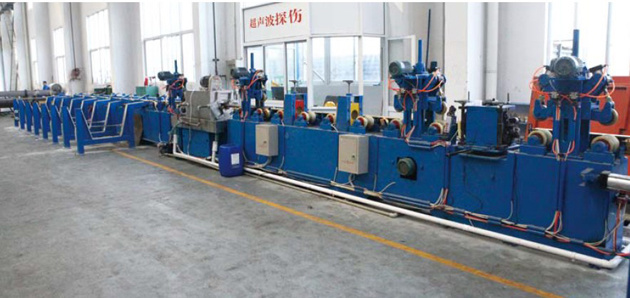 Eddy current, ultrasonic inspection machine Eddy current, ultrasonic inspection machine