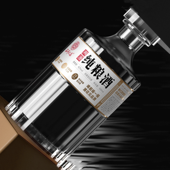 溯源纯粮酒42度500ml/瓶-河北泥河湾酒业有限公司,白酒,养生杂粮