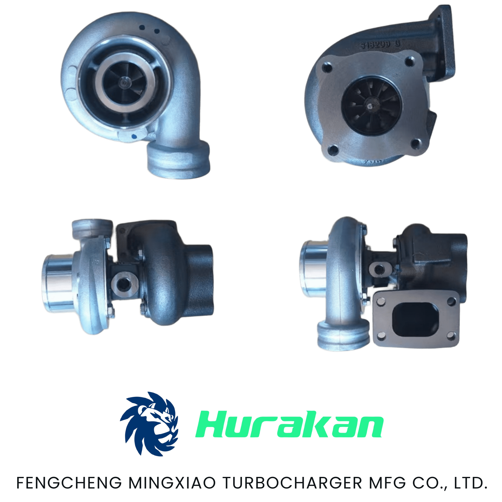 S100 Turbo (318281) for 2000-07 Deutz, Volvo-Penta Industrial Engines