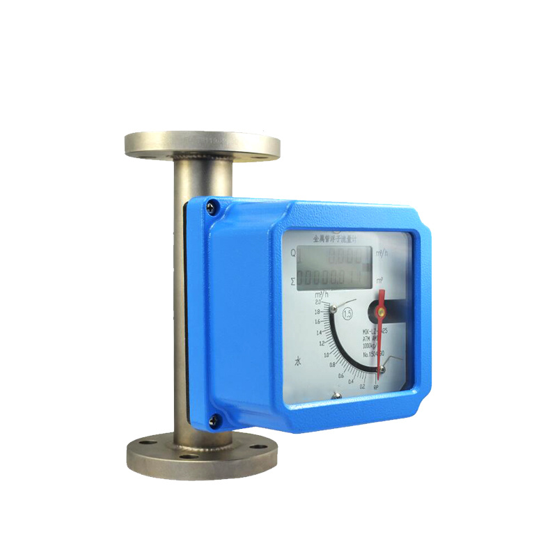 Metal tube float flowmeter metal tube rotameter anticorrosion gas liquid ammonia water air flowmeter