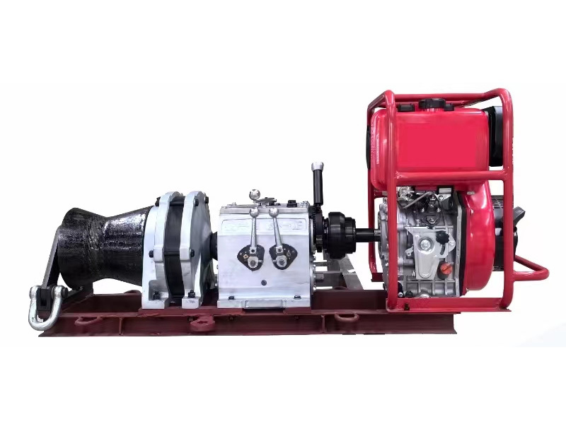 5-ton diesel engine winch