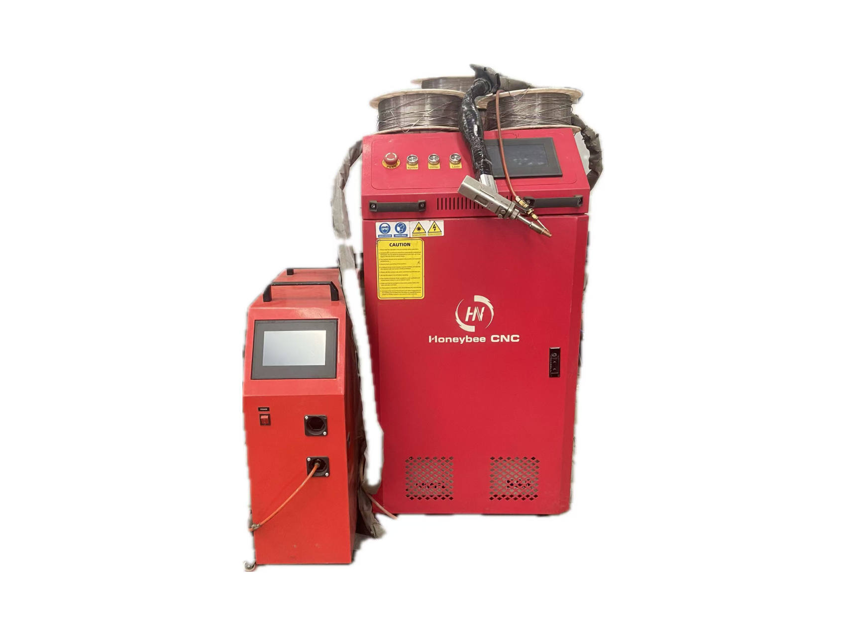 3000W ダブルワイヤー供給レーザー溶接機