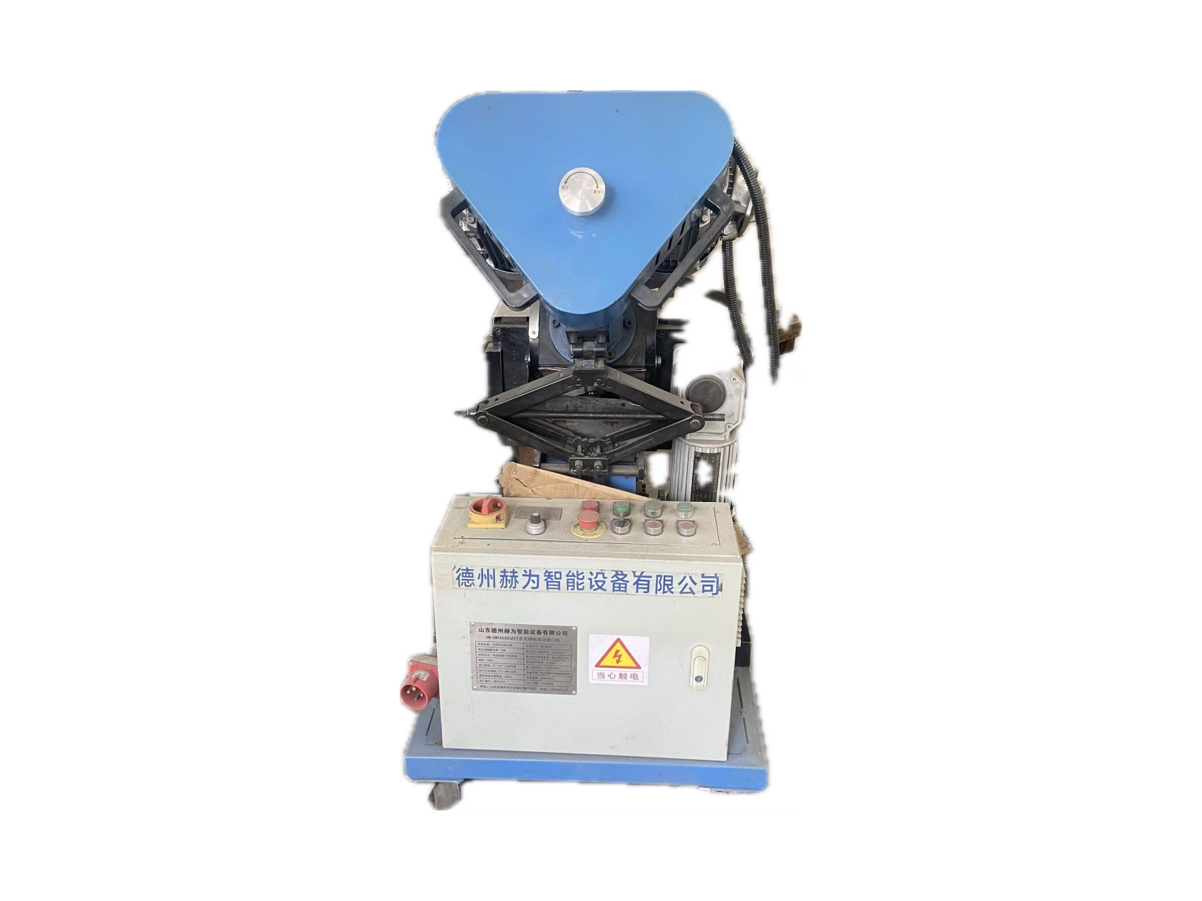 Mobile beveling machine, processing thickness 8-40mm