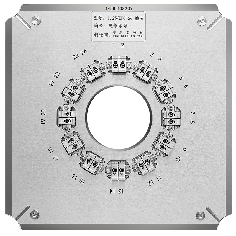 1.25/UPC-24 Ferrule Polishing Fixture for 1.25/UPC  fiber connectors/jumpers