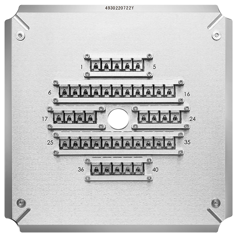 1.25/APC-40 Ferrule Polishing Fixture for 1.25/APC connectors/pigtails