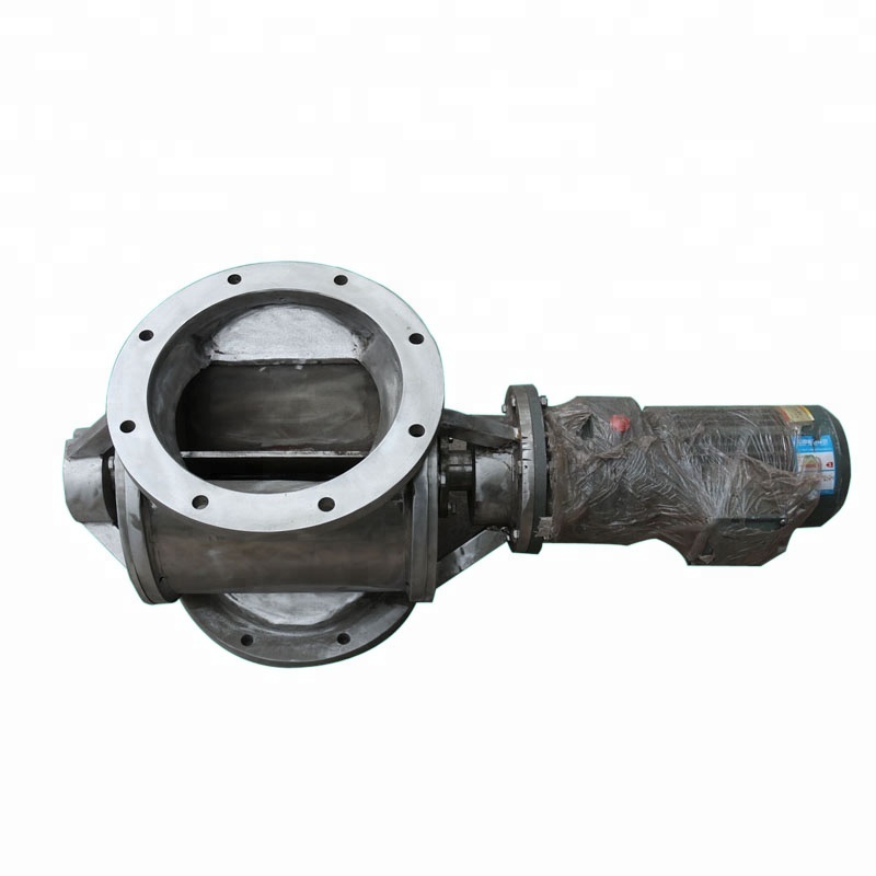 stainless steel rotary discharge valve rigid impeller feeder