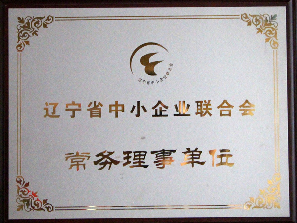 遼寧省中小企業(yè)聯(lián)合會(huì)常務(wù)理事單位