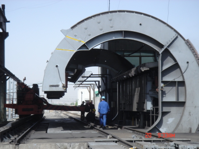 華能北京電廠翻車機(jī)大修