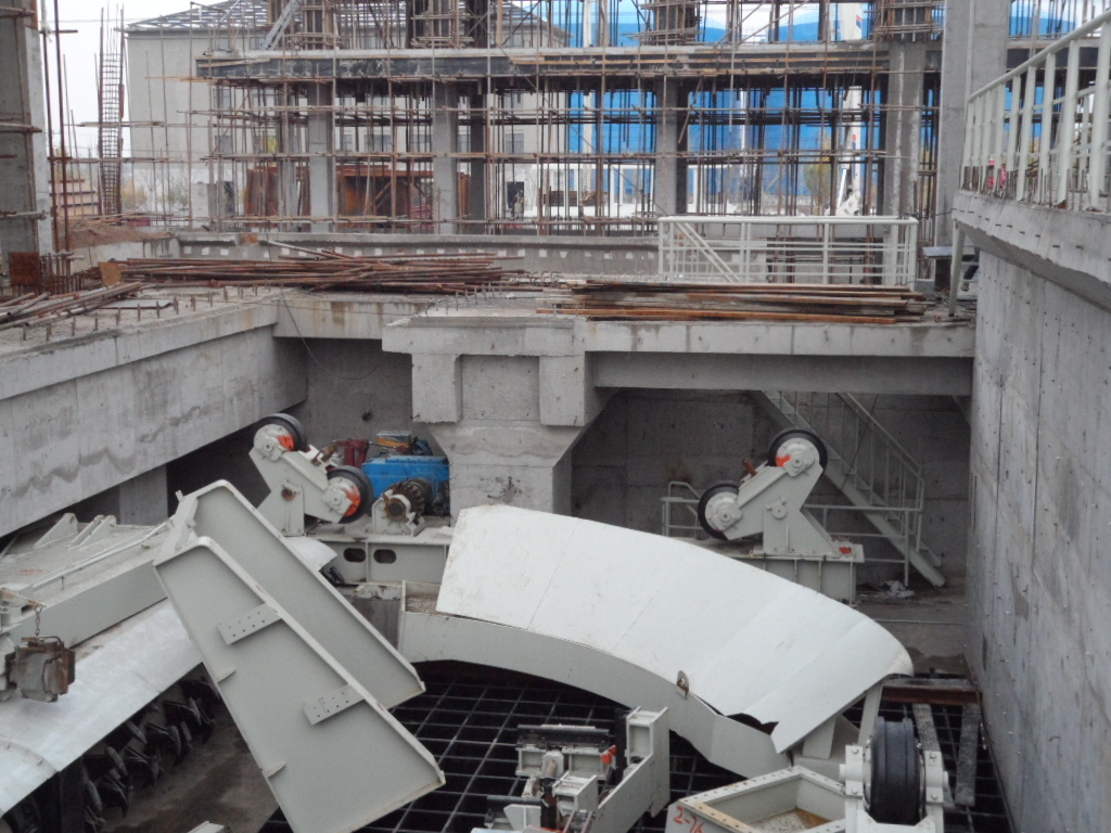 盤錦電廠翻車機(jī)安裝