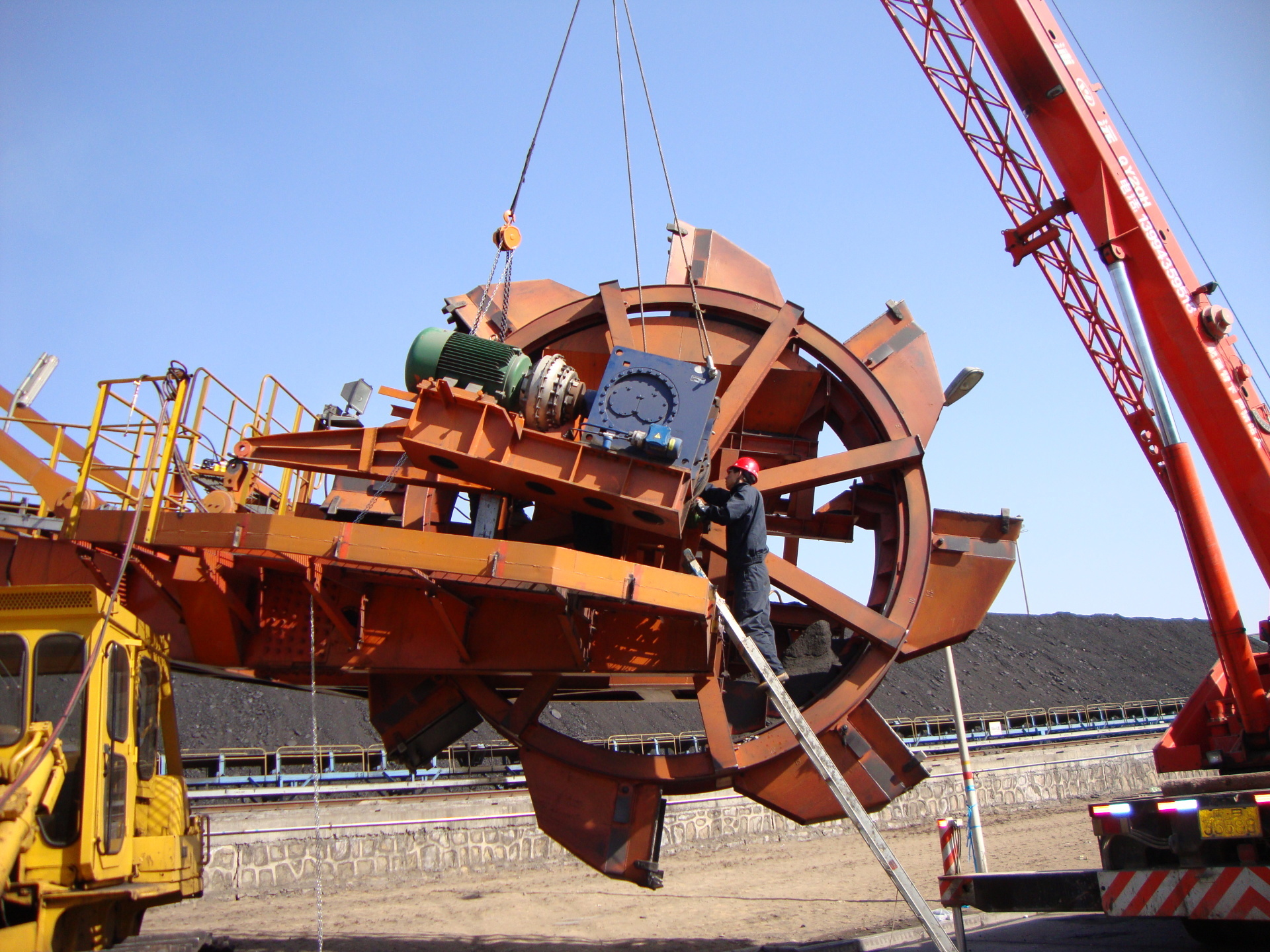 Retrofit of the bucket wheel unit of Guodian Datong No.2 Power Plant