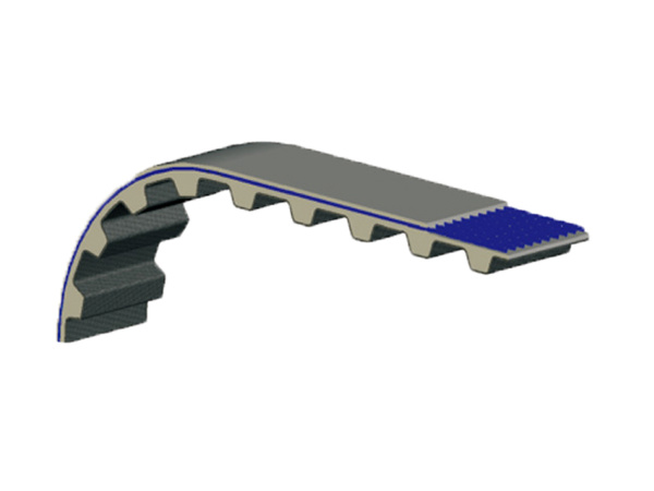 Industrial synchronization (time gauge) belt