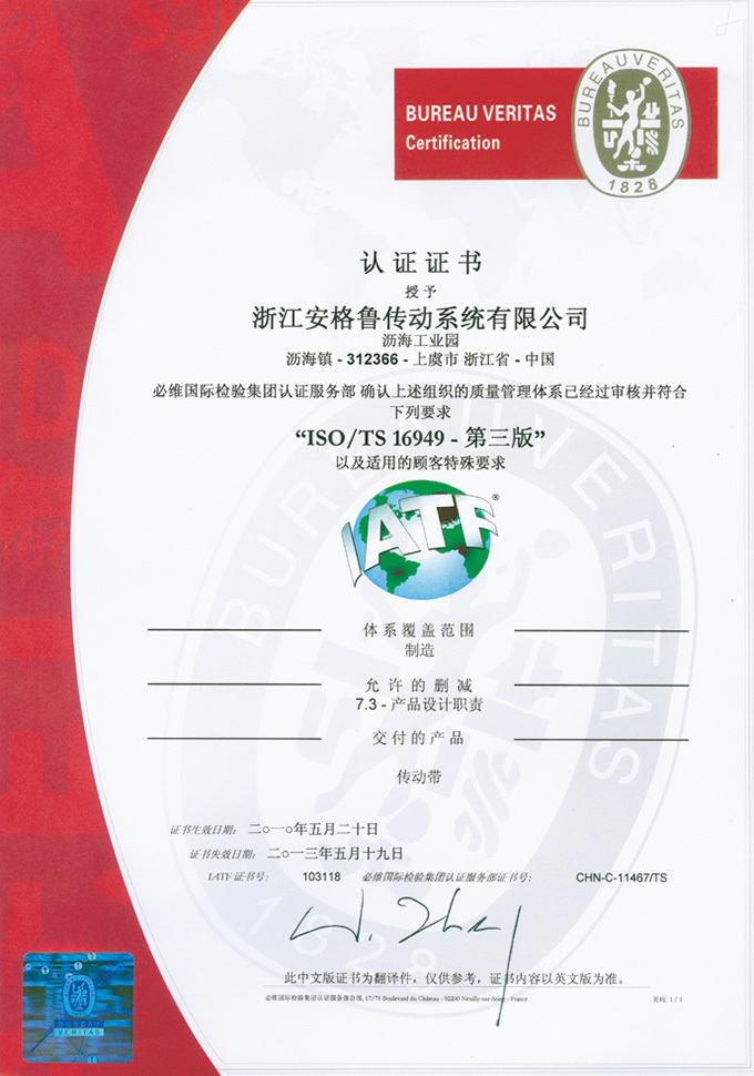 Certificate Certificate