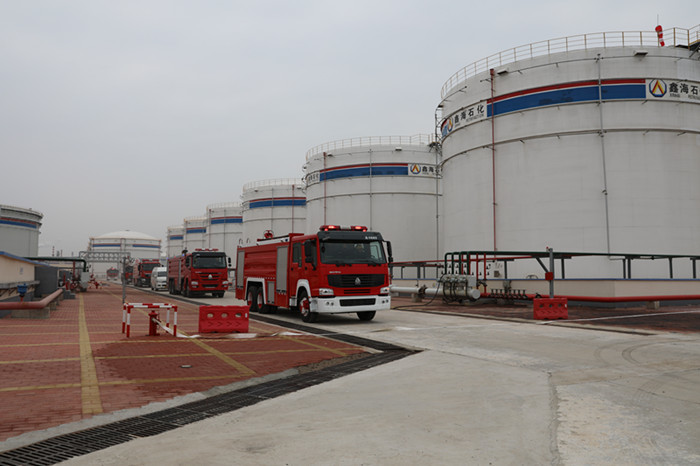 Group Company Launching Emergency Exercise for 307-1# Tank Leakage Accident