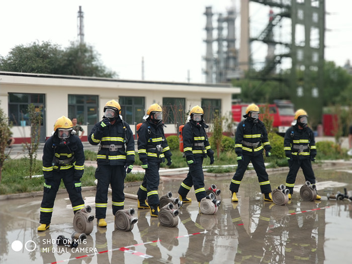 The fire brigade won the first place in the fifth Cangzhou emergency rescue technology competition