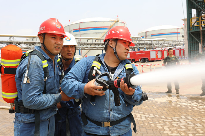 Xinhai Group Held 2018 Safety Fire Fighting Skills Competition