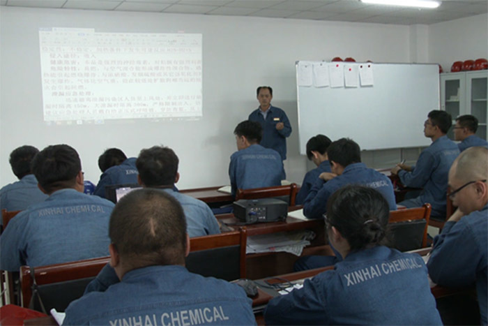 Catalytic joint workshop for hazardous chemicals safety training
