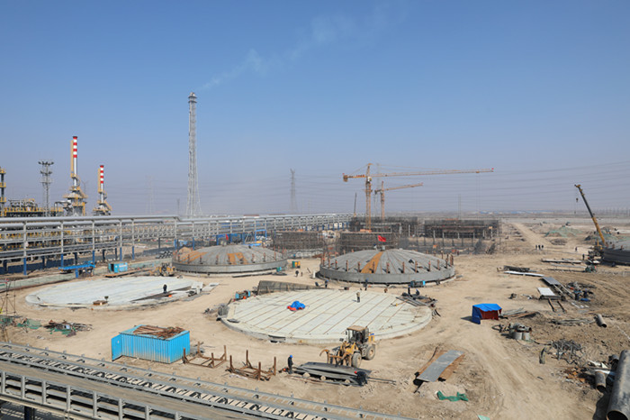 Report on Site Construction of New 800 m3/Hour Sewage Treatment Plant