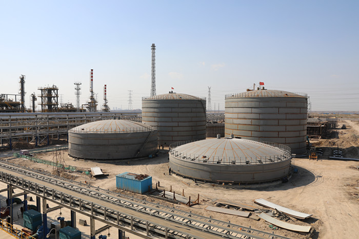 Report on Construction Progress of 800 m3/Hour Sewage Treatment Project