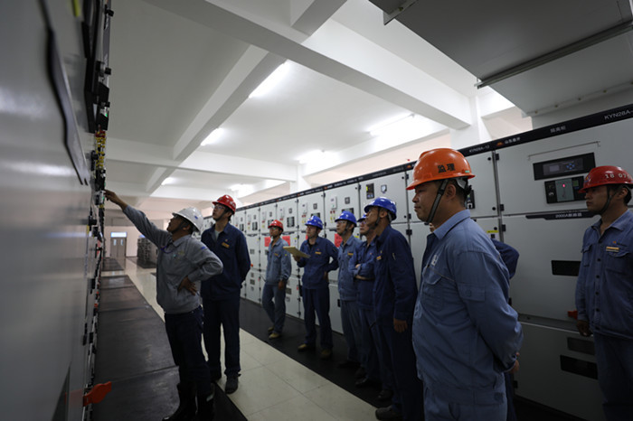 Phase V Project Catalytic Joint Distribution Room Successfully Sending Power Once