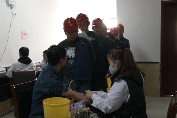 Xinhai Group cares for the health of employees and organizes health examinations for all cadres and employees.