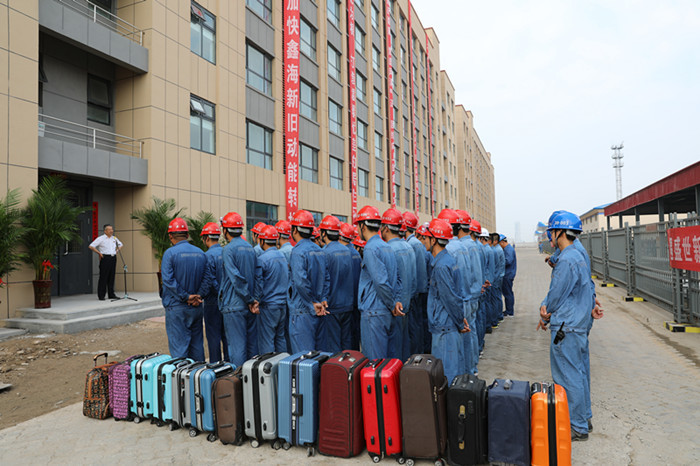 Love staff people-oriented Xinhai Group Apartment 3 officially opened