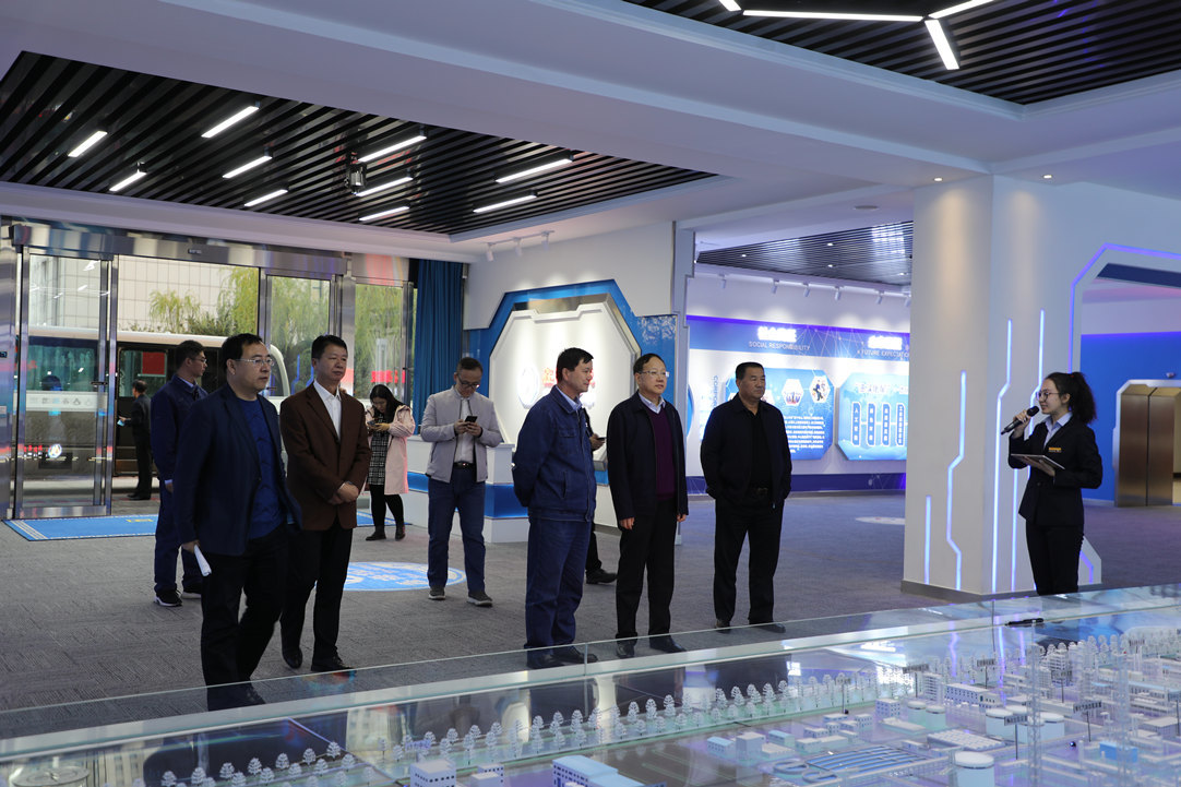 河北省工业和信息化厅副厅长王建分到河北鑫海控股集团调研