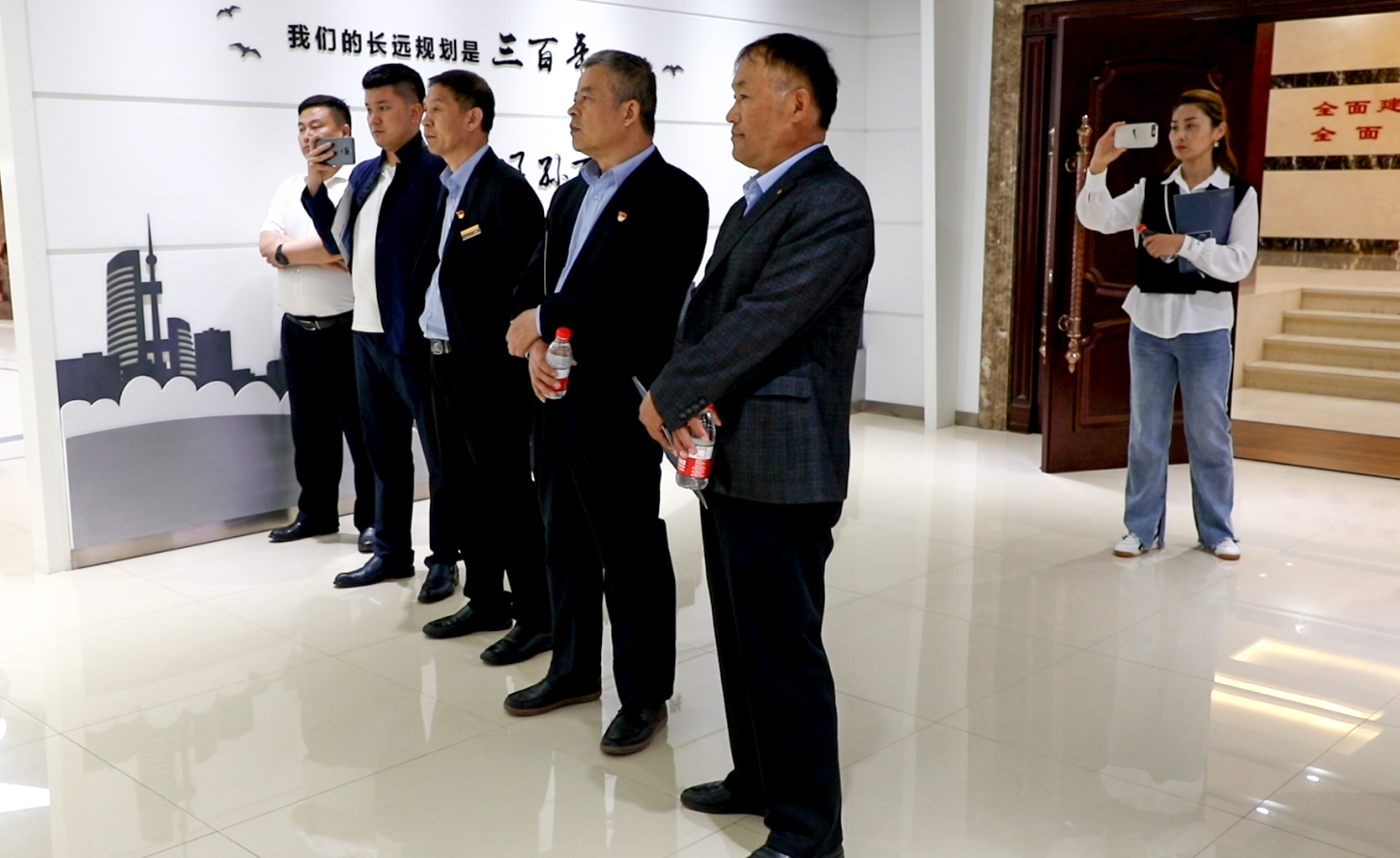 党委副书记王之全带队到沧州党建代表企业参观学习